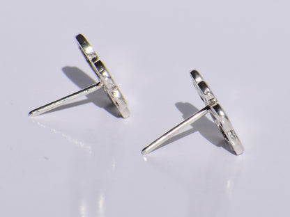 Silver Paw Studs Earrings, Dog Paw Studs Earrings, 925 Sterling Silver Studs Earrings, Handmade Jewellery, Anniversary Gift, Gift For Women