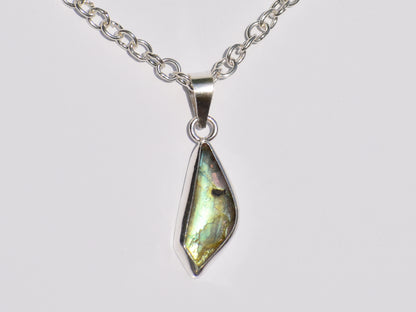 Labradorite Pendant, 925 Silver Pendant, Handmade Pendant, Unique Shape Pendant, Solitaire Jewelry, Bohemian Jewelry, Healing Stone Jewelry