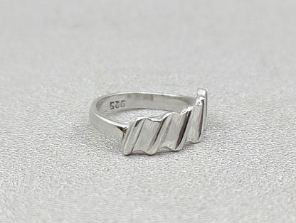 Minimalist Silver Ring, Stacking Ring, Dainty Ring, Handmade Ring, 925 Sterling Silver Ring, Wedding Ring, Anniversary Gift, Gift For Women