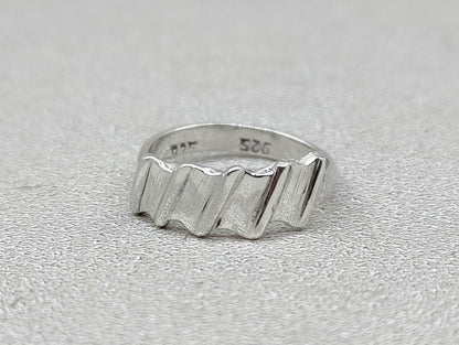 Minimalist Silver Ring, Stacking Ring, Dainty Ring, Handmade Ring, 925 Sterling Silver Ring, Wedding Ring, Anniversary Gift, Gift For Women