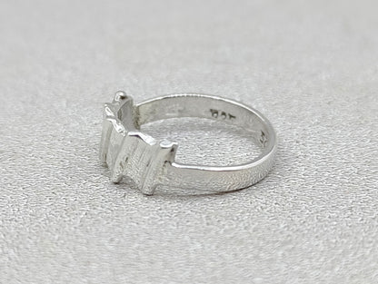 Minimalist Silver Ring, Stacking Ring, Dainty Ring, Handmade Ring, 925 Sterling Silver Ring, Wedding Ring, Anniversary Gift, Gift For Women