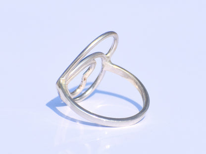 Heart Ring, Silver Heart Ring, Handmade Ring, 925 Silver Ring, Stacking Ring, Promise Ring, Anniversary Gift, Gift For Her, Bohemian Jewelry