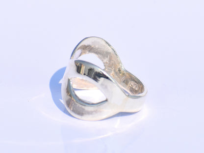 Silver Infinity Ring, 925 Sterling Silver Ring, Handmade Ring, Statement Ring, Wedding Ring, Anniversary Gift, Women Jewelry, Gift For Women