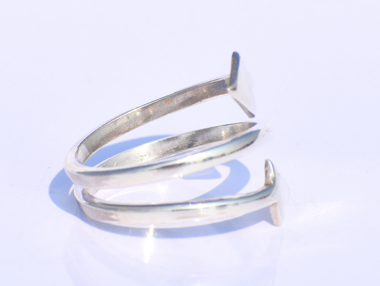 Spiral Ring, 925 Silver Ring, Handmade Ring, Open Ring, Bohemian Ring, Vintage Jewelry,  Promise Ring, Ring For Her, Yoga Ring, Wedding Gift