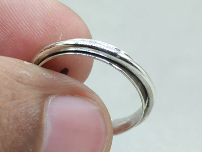 Spinner Ring, Minimalist Spinner Ring,  925 Sterling Silver Ring, Meditation Ring, Women Ring, Thumb Ring, Dainty Ring, Fidget Ring, Jewelry